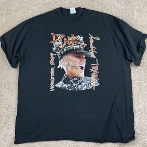 Pink Beautiful Trauma World Tour 2019 Concert T-Shirt Black 2XL Delta Pro Weight